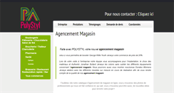 Desktop Screenshot of polystyl-agencement.com
